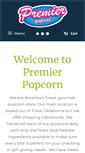 Mobile Screenshot of premier-popcorn.com
